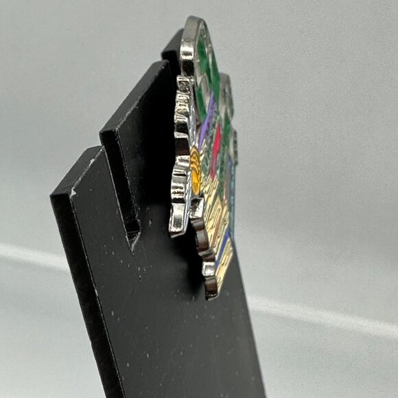 Green Enamel Pin Books Magical Slytherin House Snitch Scarf Herbology Potions - Picture 8 of 8